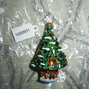 Christopher Radko Worlds Best treehouse Gem  1020651  Christmas Tree